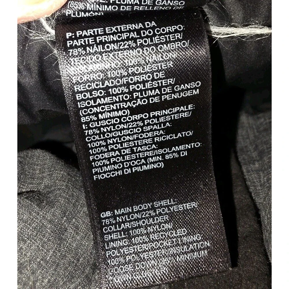 THE NORTH FACE NUPTSE 700 Pro XXL Vtg 2003 Retro 96 Grey Black Down Puffer Coat